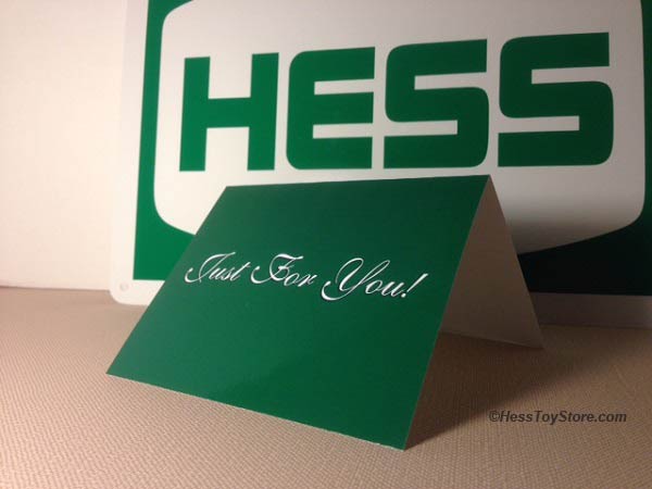 Hess Occassion Card For You