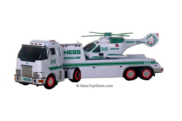 hess toy truck and helicopter 1995 value