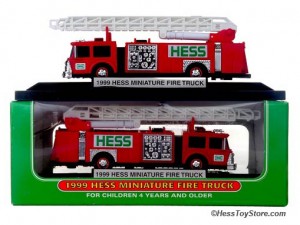 1999 Mini Hess Fire Engine