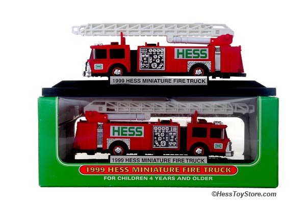 1999 Mini Hess Fire Engine