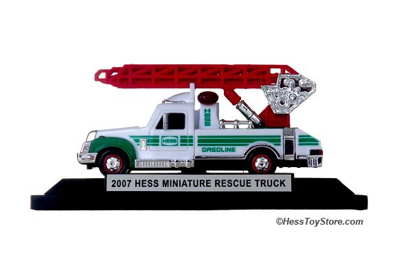 2007 Mini Hess Rescue Truck
