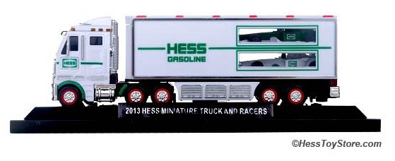 2013 Mini Hess 18 Wheeler Truck & Racers
