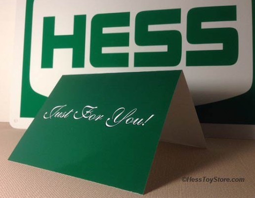 Hess Occassion Card For You