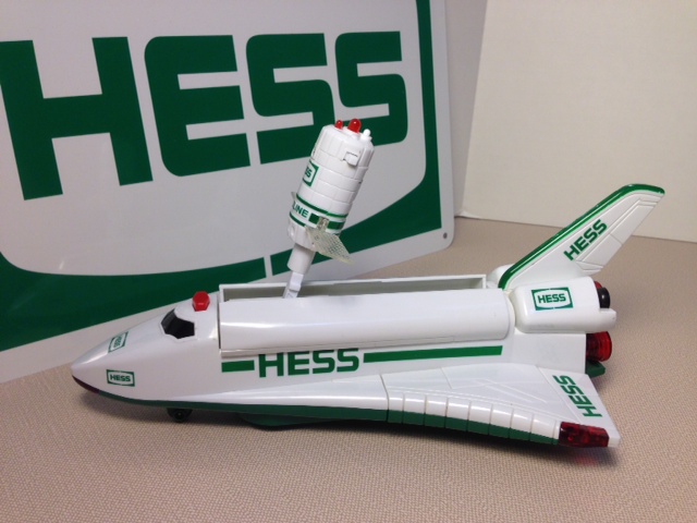 hess truck with space shuttle