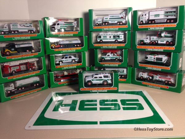 Hess Minis Complete Collection