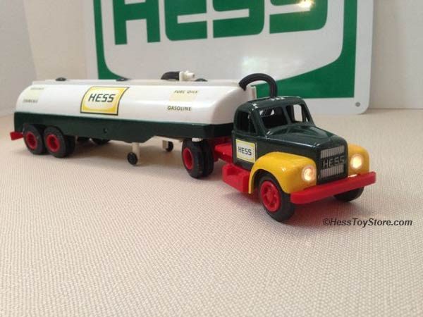 Details about   1964 Hess Tanker Truck Box with Funnel Insert and Battery Card  NO TRUCK 