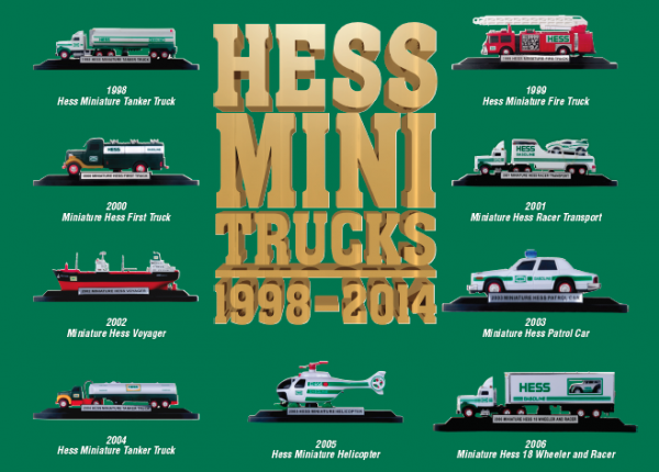 HESS 2000 Miniature Hess First Truck Mini Diecast Truck Series Advertising ~NEW 