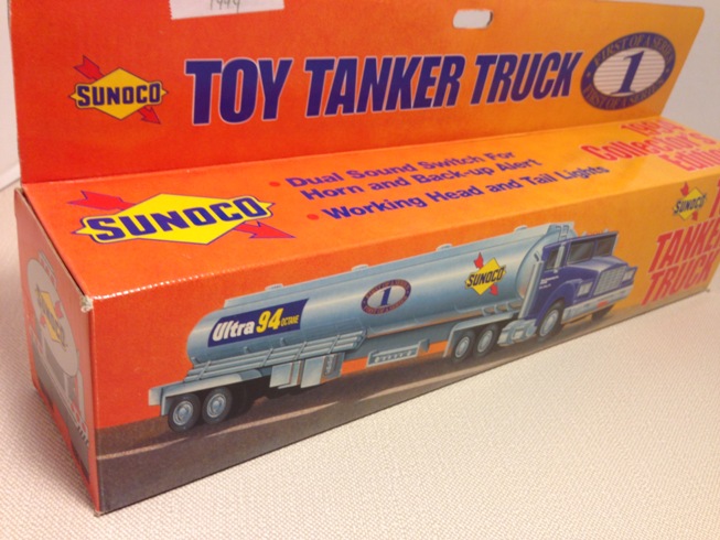 1994 sunoco toy tanker truck