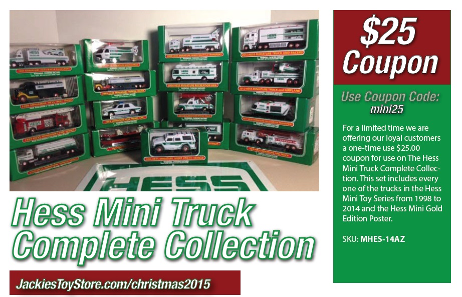 Hess_Mini_25_coupon_collection